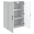 vidaXL Fali szekrény Fehér 66 x 34,5 x 90 cm Szerelt Fa