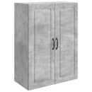 vidaXL Fali szekrény Betonszürke 66 x 34,5 x 90 cm Szerelt Fa