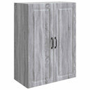 vidaXL Fali szekrény Szürke Sonoma 66 x 34,5 x 90 cm Szerelt Fa