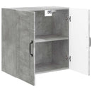 vidaXL Fali szekrény Betonszürke 59 x 31 x 60 cm Szerelt Fa