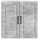 vidaXL Fali szekrény Betonszürke 59 x 31 x 60 cm Szerelt Fa