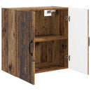vidaXL Fali szekrény Antik Fa 59 x 31 x 60 cm Szerelt Fa