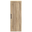 vidaXL Fali szekrény Sonoma Tölgy 33 x 34,5 x 90 cm Szerelt Fa