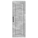 vidaXL Fali szekrény Betonszürke 33 x 34,5 x 90 cm Szerelt Fa
