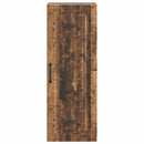 vidaXL Fali szekrény Antik Fa 33 x 34,5 x 90 cm Szerelt Fa
