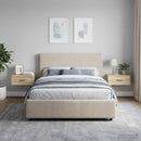 vidaXL Fali éjjeli szekrény 2 pcs Sonoma Tölgy 49 x 34,5 x 20 cm