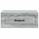 vidaXL Fali éjjeli szekrény Szürke Sonoma 49 x 34,5 x 20 cm Szerelt Fa