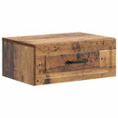 vidaXL Fali éjjeli szekrény Antik Fa 49 x 34,5 x 20 cm Szerelt Fa