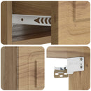 vidaXL Fali éjjeli szekrény 2 pcs Kézműves Tölgy 49 x 34,5 x 20 cm
