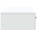 vidaXL Fali oldaltábla Fehér 59 x 34,5 x 17 cm Szerelt Fa