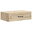 vidaXL Fali oldaltábla Sonoma Tölgy 59 x 34,5 x 17 cm Szerelt Fa