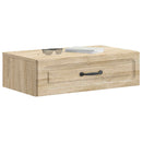 vidaXL Fali oldaltábla Sonoma Tölgy 59 x 34,5 x 17 cm Szerelt Fa