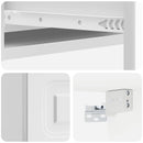 vidaXL Fali oldaltábla Magasfényű Fehér 59 x 34,5 x 17 cm Szerelt Fa