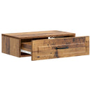 vidaXL Fali oldaltábla Antik Fa 59 x 34,5 x 17 cm Szerelt Fa