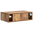 vidaXL Fali oldaltábla Antik Fa 59 x 34,5 x 17 cm Szerelt Fa