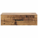 vidaXL Fali oldaltábla Antik Fa 59 x 34,5 x 17 cm Szerelt Fa