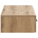vidaXL Fali oldaltábla Kézműves Tölgy 87,5 x 34,5 x 17 cm Szerelt Fa
