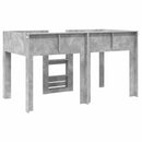 vidaXL Szükidő ágy tárolóval Beton Szürke 90 x 190 cm Faanyag