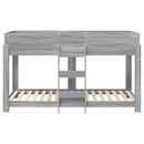 vidaXL Szükidő ágy Szürke Sonoma 80 x 200 cm Faanyag