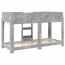 vidaXL Szükidő ágy Beton Szürke 75 x 190 cm Faanyag