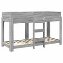 vidaXL Szükidő ágy Szürke Sonoma 75 x 190 cm Faanyag