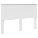 vidaXL Ágykeret fiókkal fejtámlával Fehér 150 x 200 cm Mérnöki Fa
