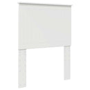 vidaXL Tárolós Ágy fejtámlával fiókkal Fehér 75 x 190 cm Faanyag