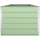 vidaXL Növénytartó Pasztell Zöld 385 x 100 x 75 cm Horganyzott acél