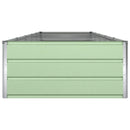 vidaXL Növénytartó Pasztell Zöld 480 x 100 x 45 cm Horganyzott acél