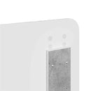 vidaXL Ágykeret fejtámlával Beton 120 x 200 cm Tömör fenyőfa