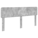 vidaXL Tárolós Ágy fiókkal Beton Szürke 180 x 200 cm Szerelt Fa