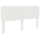 vidaXL Tárolós Ágy fejtámlával fiókkal Fehér 180 x 200 cm Faanyag