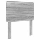 vidaXL Tárolós Ágy fejtámlával Szürke Sonoma 100 x 200 cm Faanyag