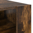 vidaXL Dohányzóasztal tárolóval Füstölt tölgy 92 x 53 x 45 cm Faanyag