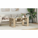 vidaXL Dohányzóasztal Sonoma tölgy 92 x 49,5 x 45 cm Faanyag