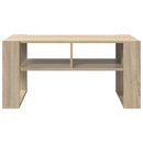 vidaXL Dohányzóasztal Sonoma tölgy 92 x 49,5 x 45 cm Faanyag