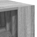 vidaXL Dohányzóasztal Szürke Sonoma 92 x 49,5 x 45 cm Faanyag