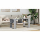 vidaXL Dohányzóasztal Szürke Sonoma 92 x 49,5 x 45 cm Faanyag