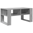 vidaXL Dohányzóasztal Szürke Sonoma 92 x 49,5 x 45 cm Faanyag