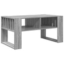 vidaXL Dohányzóasztal Szürke Sonoma 92 x 49,5 x 45 cm Faanyag
