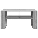 vidaXL Dohányzóasztal Szürke Sonoma 92 x 49,5 x 45 cm Faanyag