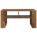 vidaXL Dohányzóasztal Öreg fa 92 x 49,5 x 45 cm Faanyag
