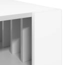 vidaXL Dohányzóasztal Fehér 66 x 49,5 x 45 cm Faanyag