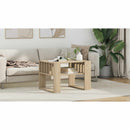 vidaXL Dohányzóasztal Sonoma tölgy 66 x 49,5 x 45 cm Faanyag