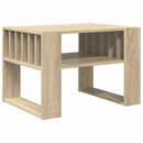 vidaXL Dohányzóasztal Sonoma tölgy 66 x 49,5 x 45 cm Faanyag