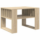 vidaXL Dohányzóasztal Sonoma tölgy 66 x 49,5 x 45 cm Faanyag