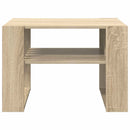 vidaXL Dohányzóasztal Sonoma tölgy 66 x 49,5 x 45 cm Faanyag