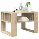 vidaXL Dohányzóasztal Sonoma tölgy 66 x 49,5 x 45 cm Faanyag