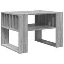 vidaXL Dohányzóasztal Szürke Sonoma 66 x 49,5 x 45 cm Faanyag