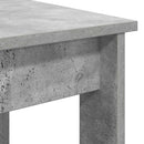 vidaXL Kávasztal Szett 2 pcs Beton Szürke Faanyag